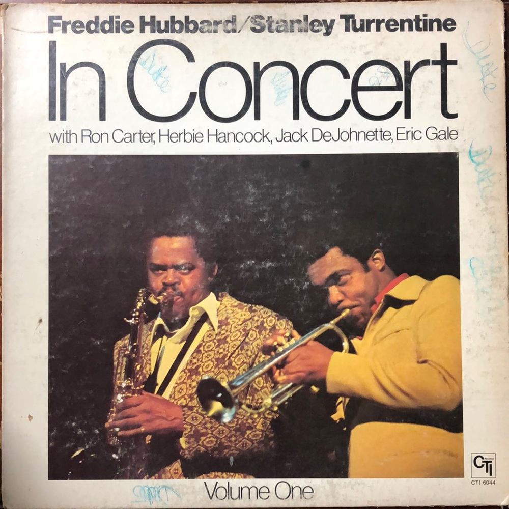 Freddie Hubbard And Freddie Turrentine In Concert w/ Herbie Hancock Vinyl Lp '74